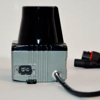 Mobile 270° Mechanical Rotating LiDAR Sensor, 6-36V, Class 1 Eye Safe – The Inventory Master
