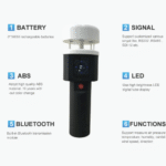 TIMMOA-122-5.png Handheld ZigBee Weather Station, USB/Bluetooth, IP65, 24h Battery – The Inventory Master