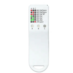 TIMPOEA-102-1-1.png Compact Dual Color LED POE Tester with Multi Speed – The Inventory Master
