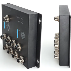 8 Port Ethernet Switch with PoE+ and M12 Connectors – The Inventory Master